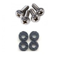 SHINN SCREWS - M6x18mm Strap screws set INOX