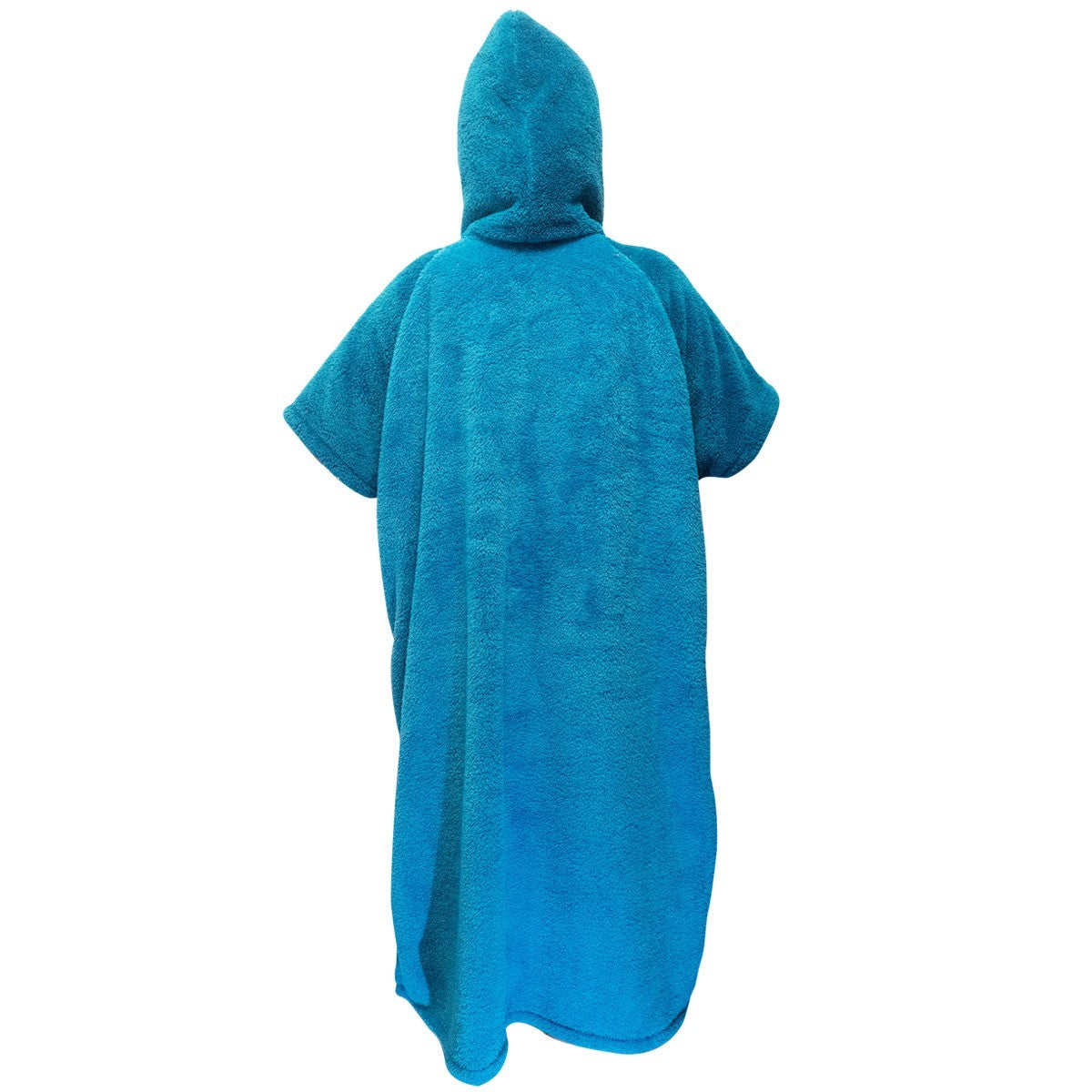 AFTER PONCHO - Sherpa - ICE BLUE