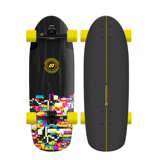 HYDROPONIC Surf Complete Surfskate ROUNDED - 03 Glitch