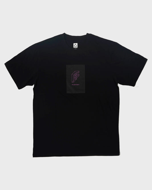 Follow F For Family Tee - Black