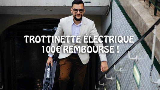 100€ remboursé à l'achat de votre trottinette électrique !