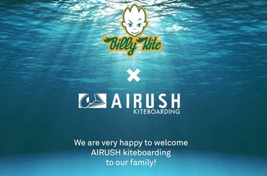 La gamme Airush 2020 est disponible chez BILLYKITE !