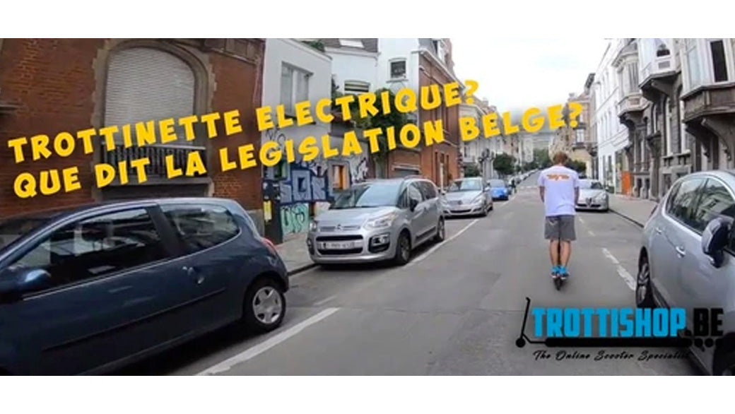 Trottinettes électriques &amp; Législation belge