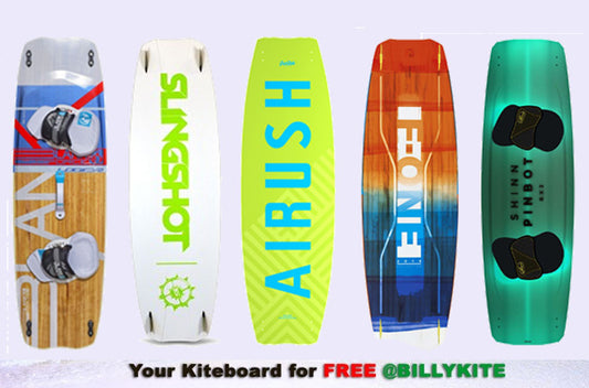 Your Kiteboard 4 FREE @BILLYKITE KITESURF SHOP !