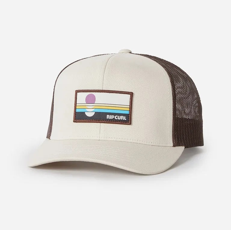 Rip Curl Custom Curve Trucker Cap Vintage/White 005Mhe