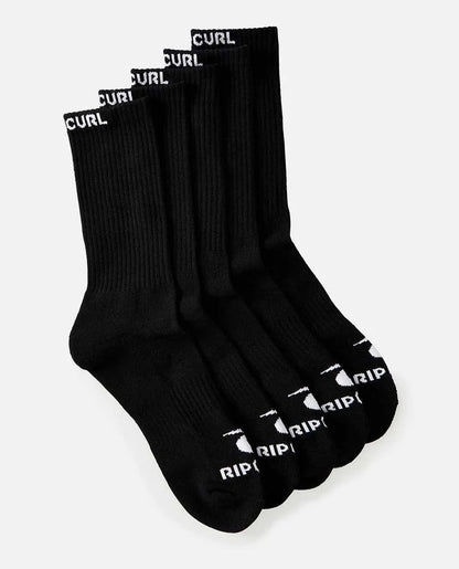 Rip Curl Brand Crew Socks-5 Pack