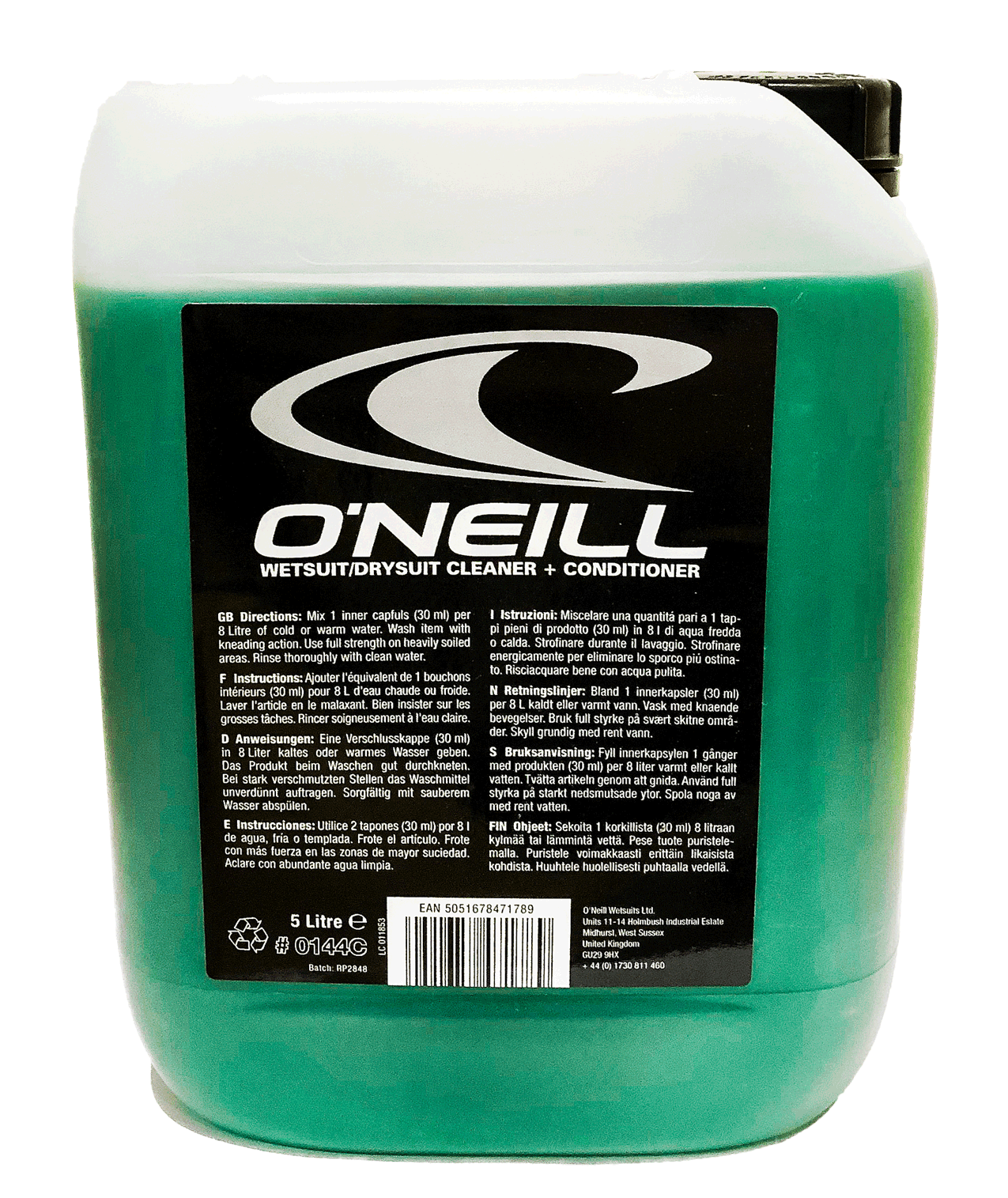 O'Neill Wetsuit Cleaner 5L