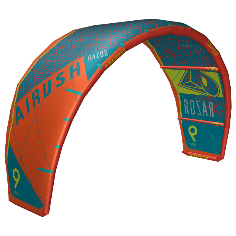 2018 Airush RAZOR KITE ACID TEAL