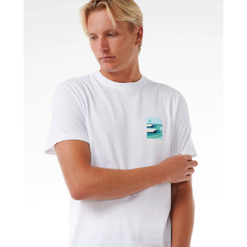 Rip Curl Surf Revival Lined Up Tee