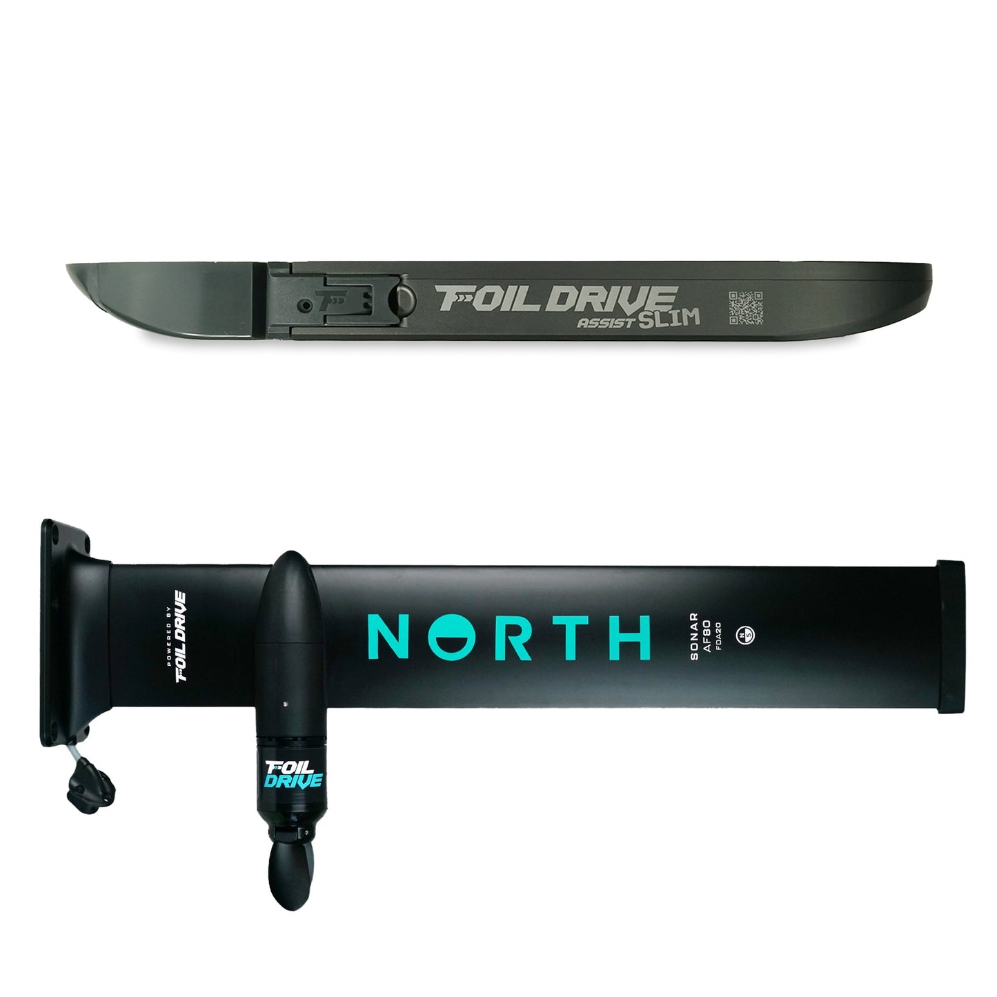 Foil Drive Assist Slim x NORTH Sonar AF80 Integrated Mast