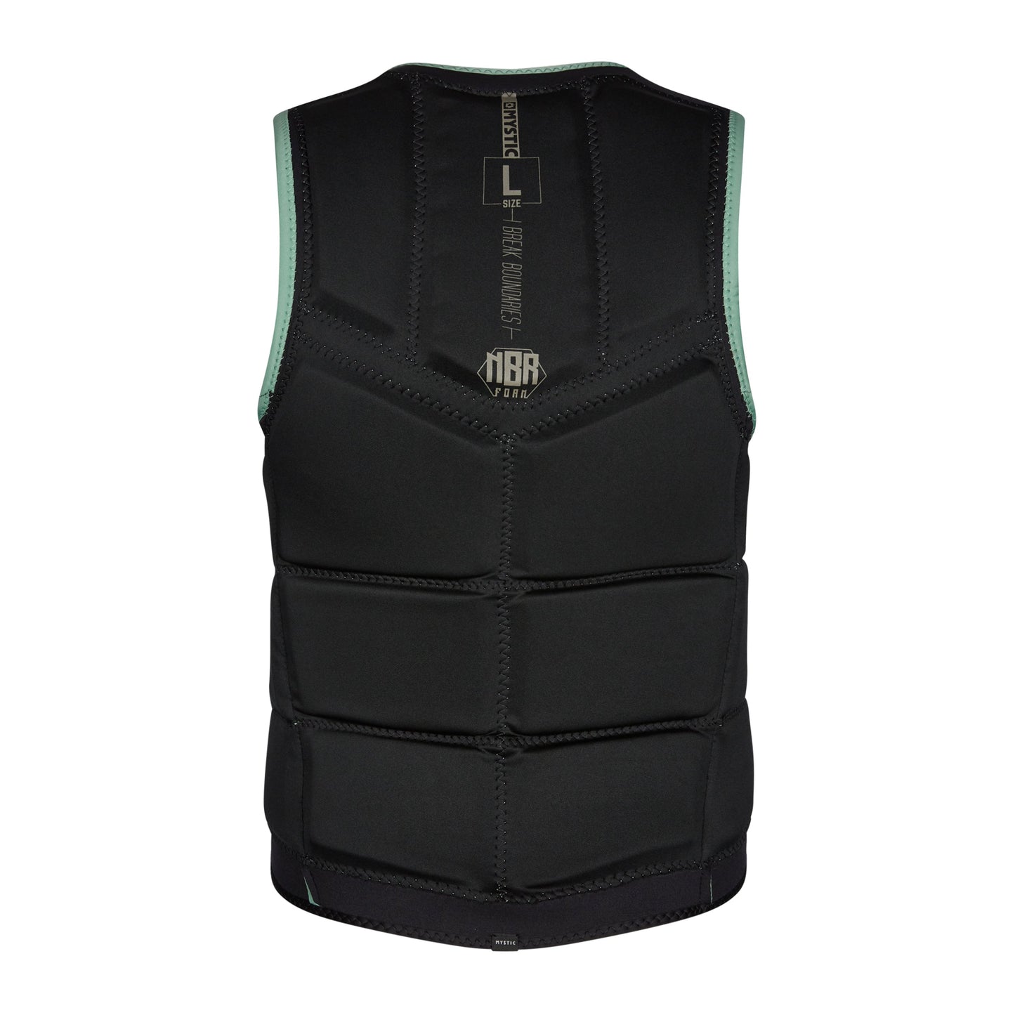 Mystic Stone Impact Vest Fzip Wake | Noir