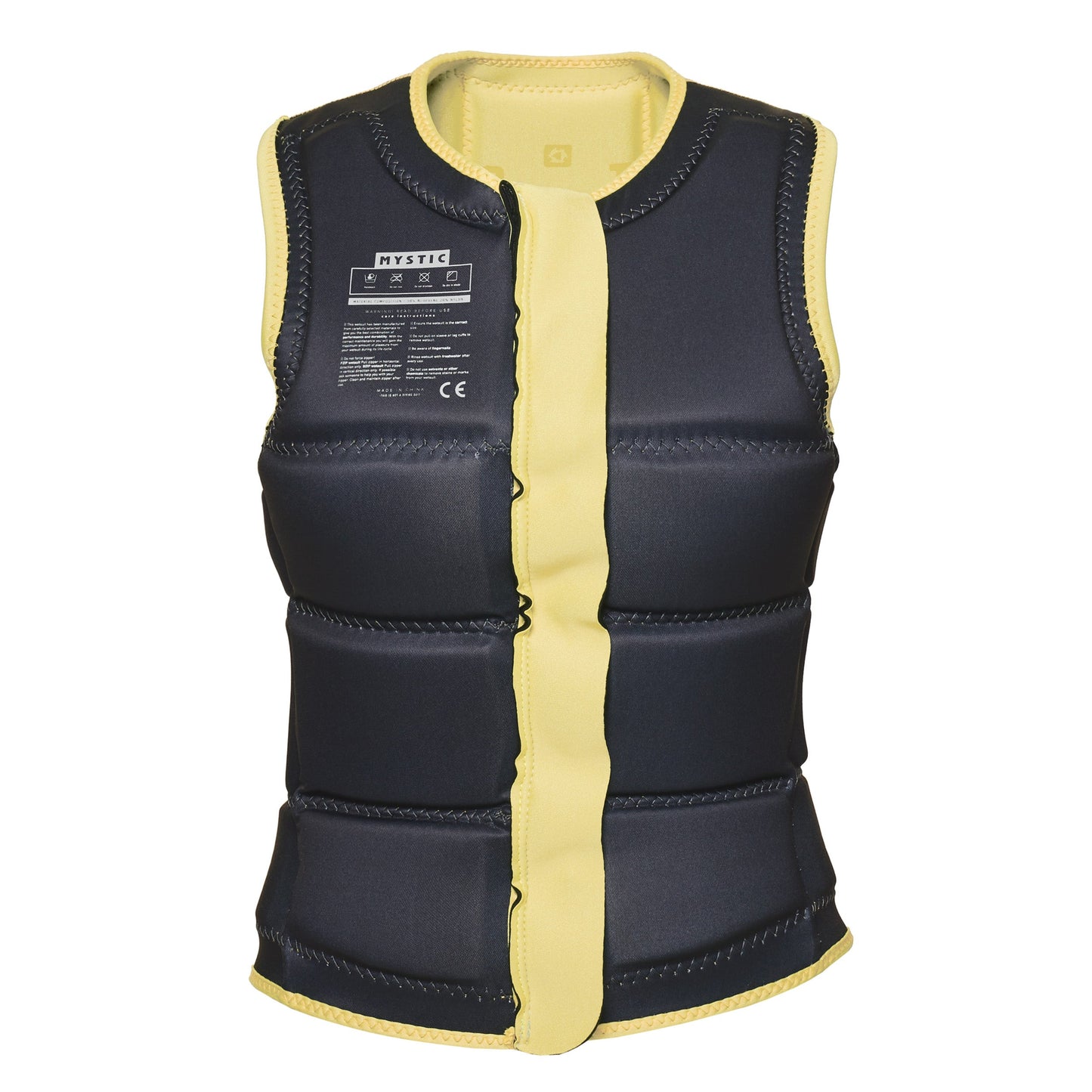 Mystic Star Impact Vest Fzip Wake Femmes | Noir