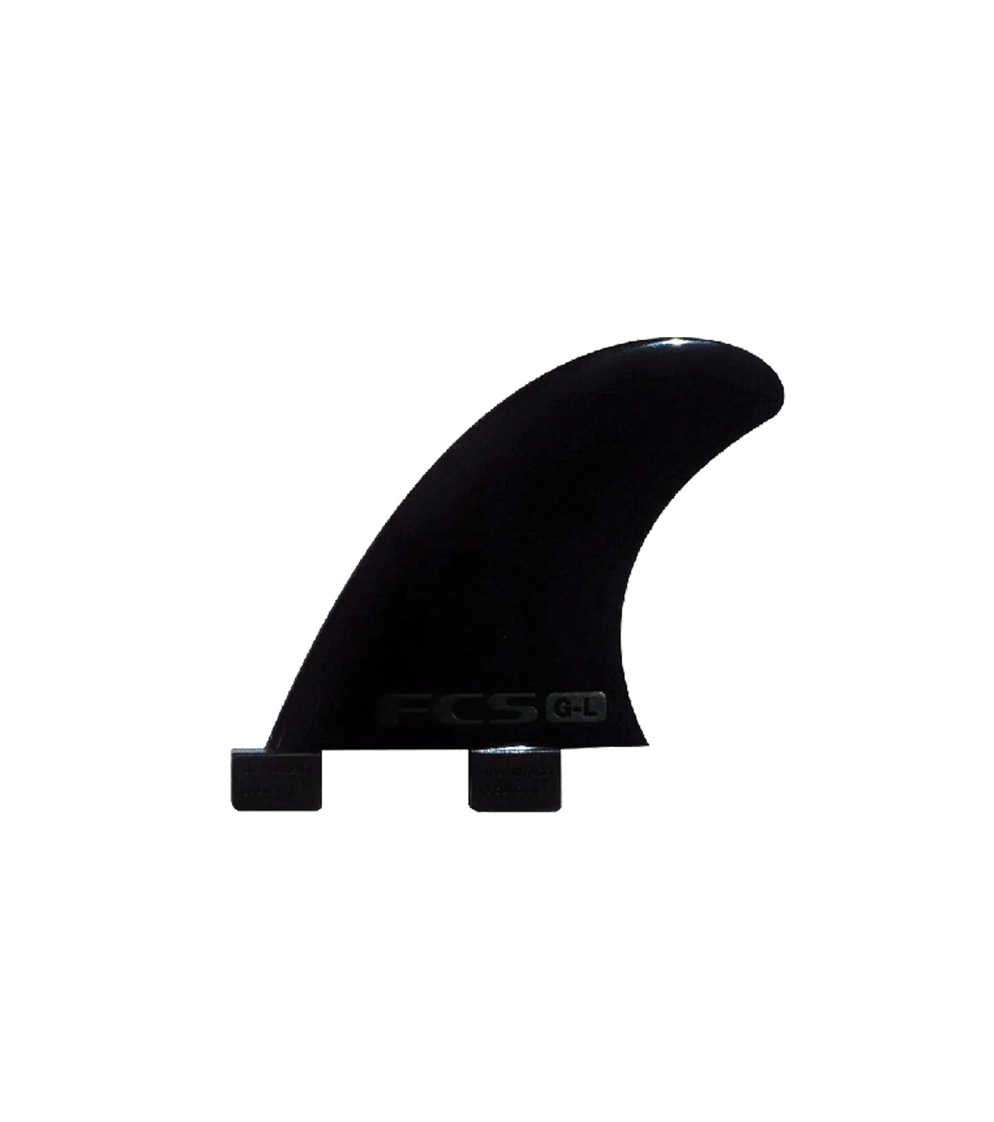 FCS GL Side Fins Natural Glass Flex Sidebite Fins with Fin Key