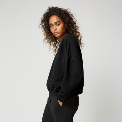 Mystic Dropped Shoulder Crew Sweat Women | Summer 24