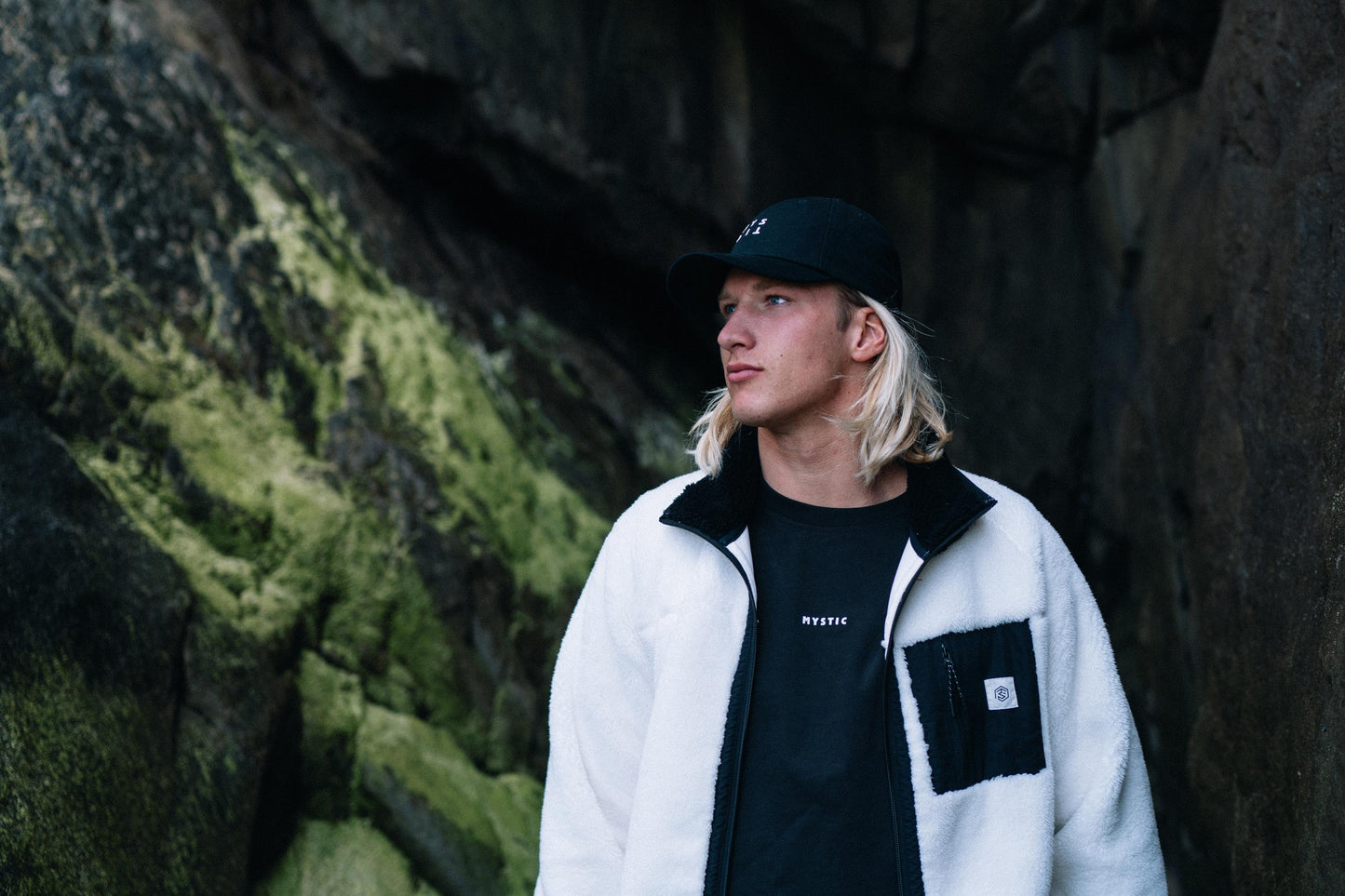 Mystic DTS Teddy Zip thru Sweat