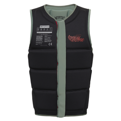 Mystic Peacock Impact Vest Fzip Wake