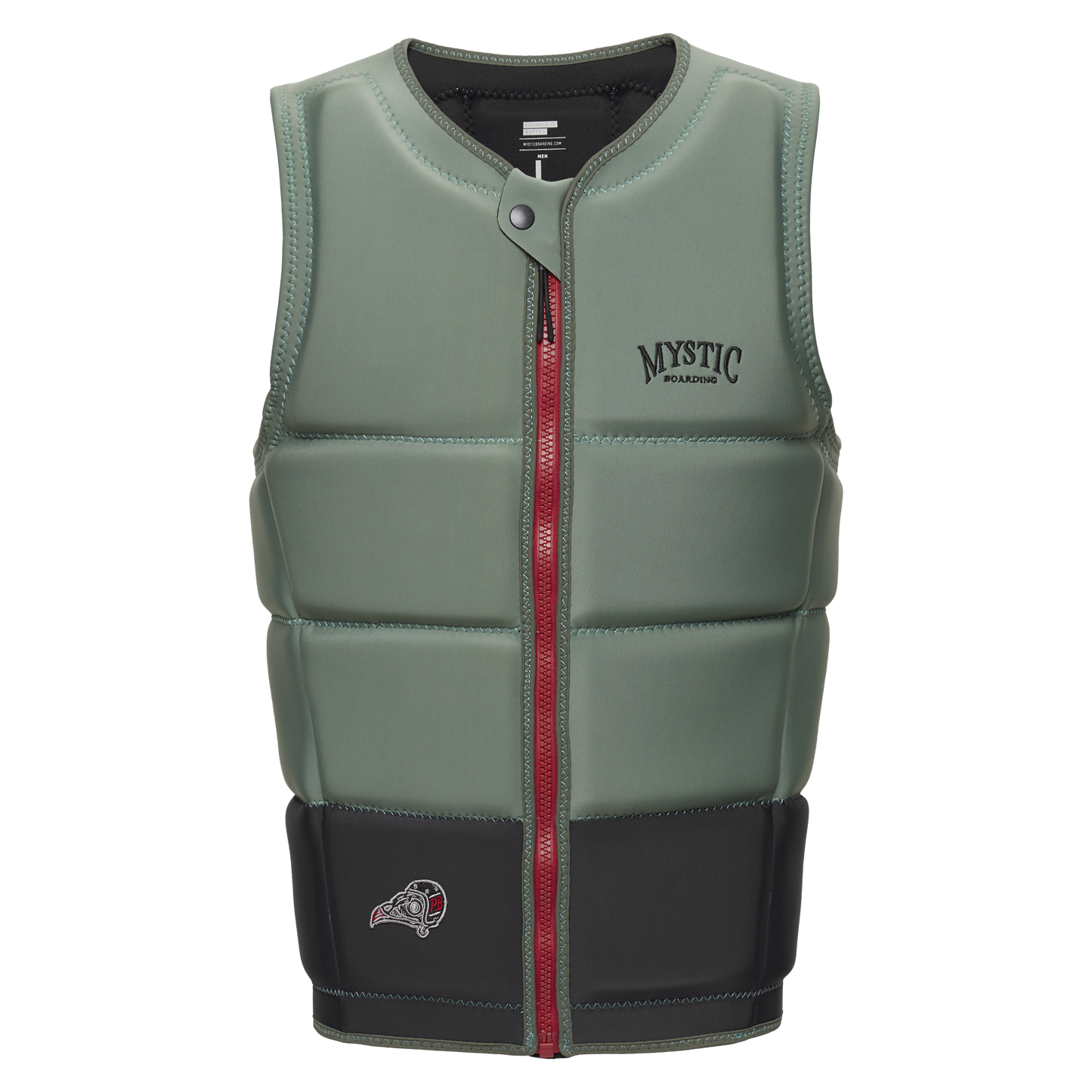 Mystic Peacock Impact Vest Fzip Wake