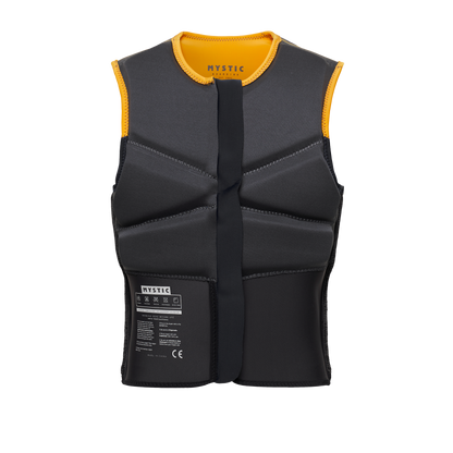 Mystic Block Impact Vest Fzip | Retro Orange