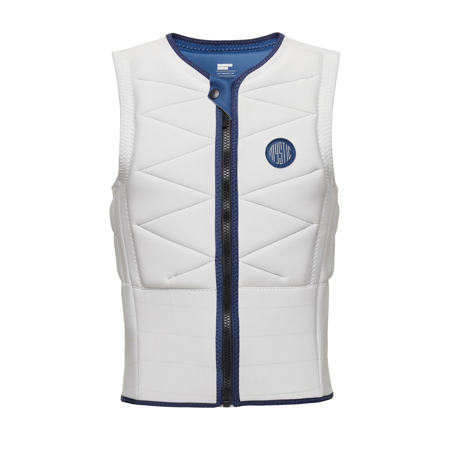 Mystic Outlaw Impact Vest Fzip | Off White