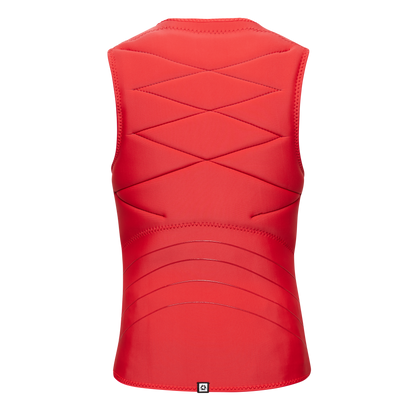 Mystic Ruby Impact Vest Fzip Women | Sunset Red