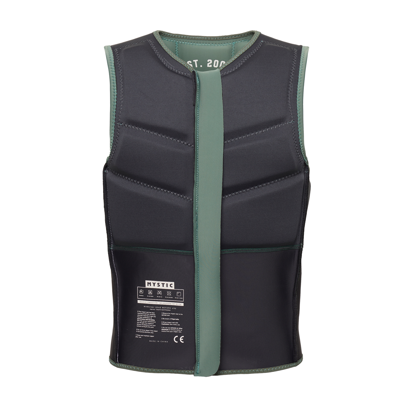 Mystic Star Impact Vest Fzip | Dark Olive