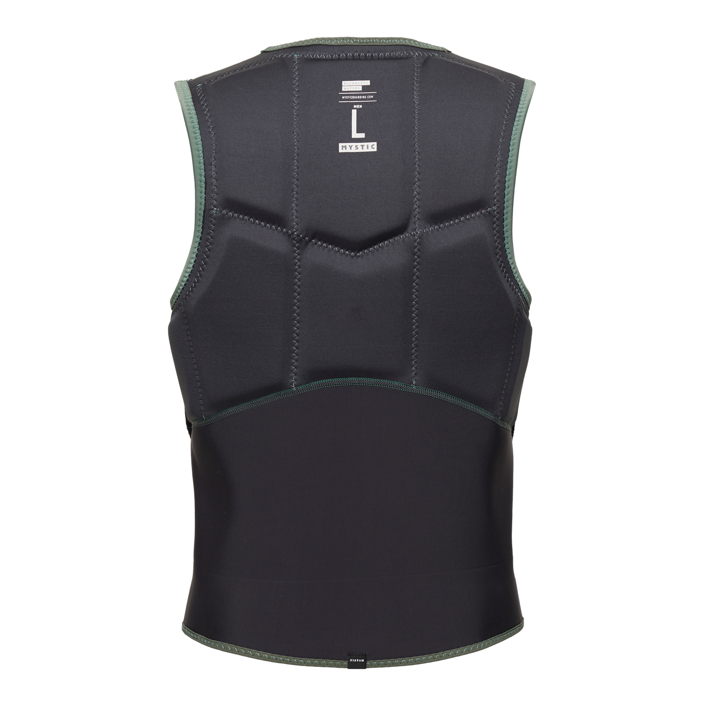 Mystic Star Impact Vest Fzip | Dark Olive