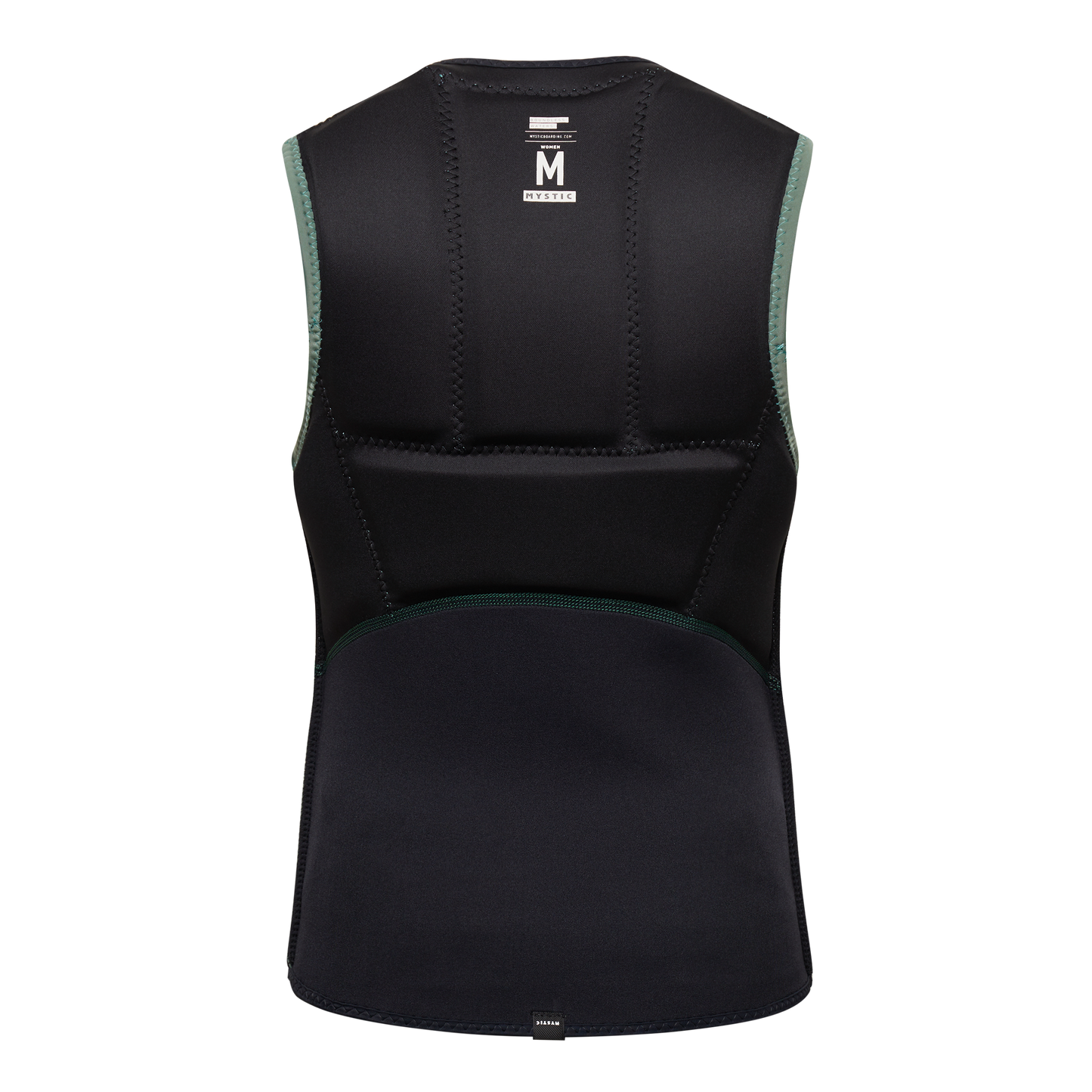 Mystic Star Impact Vest Fzip Women | Dark Olive