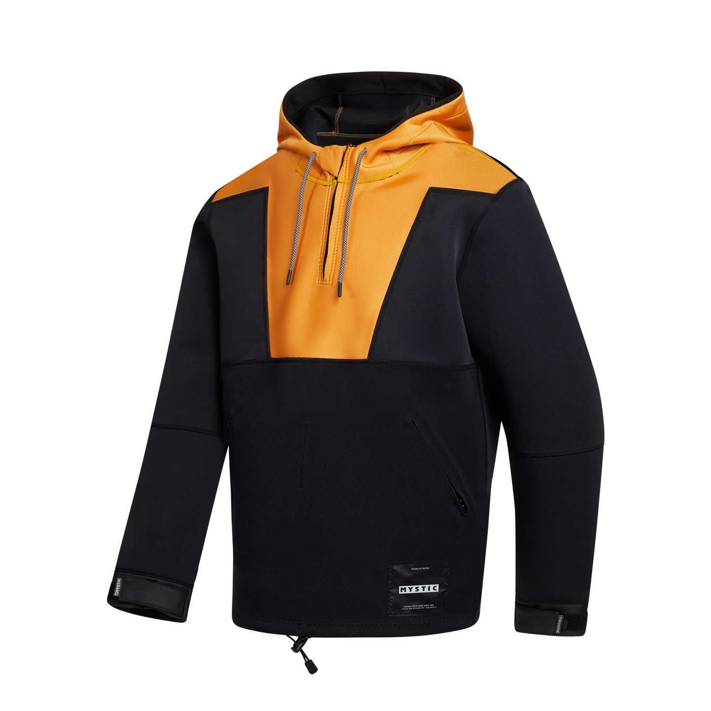 Mystic Fulmar Neoprene Hoodie 3/2mm | Retro Orange