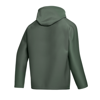 Mystic Haze Neoprene Hoodie 2mm | Dark Olive