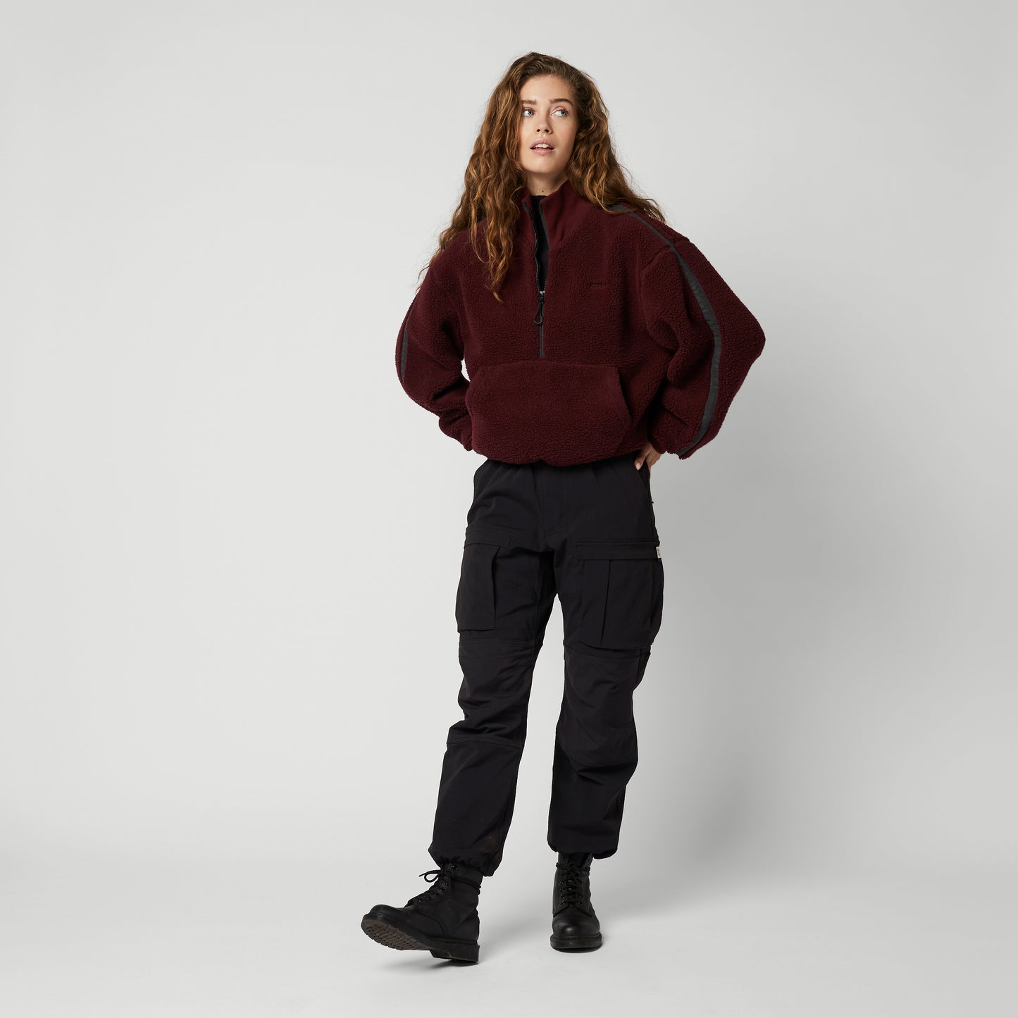 Mystic Teddy Zip Up Sweat Women | Winter 24-25