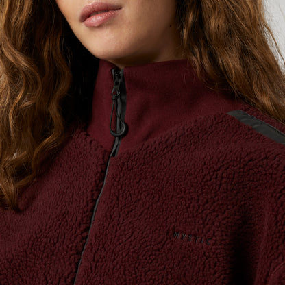 Mystic Teddy Zip Up Sweat Women | Winter 24-25