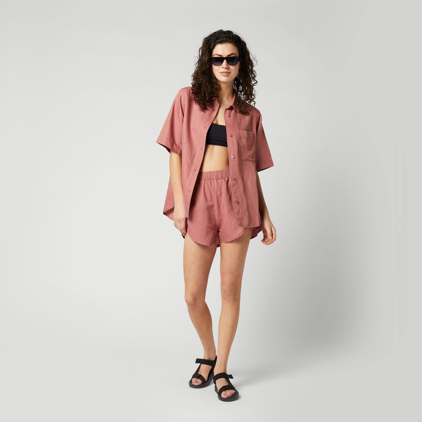 2024 Mystic Linen Shorts Women