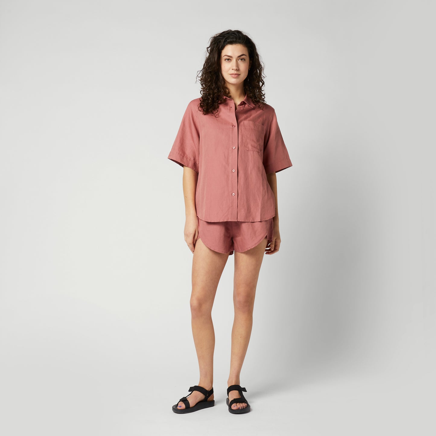 2024 Mystic Linen Shorts Women