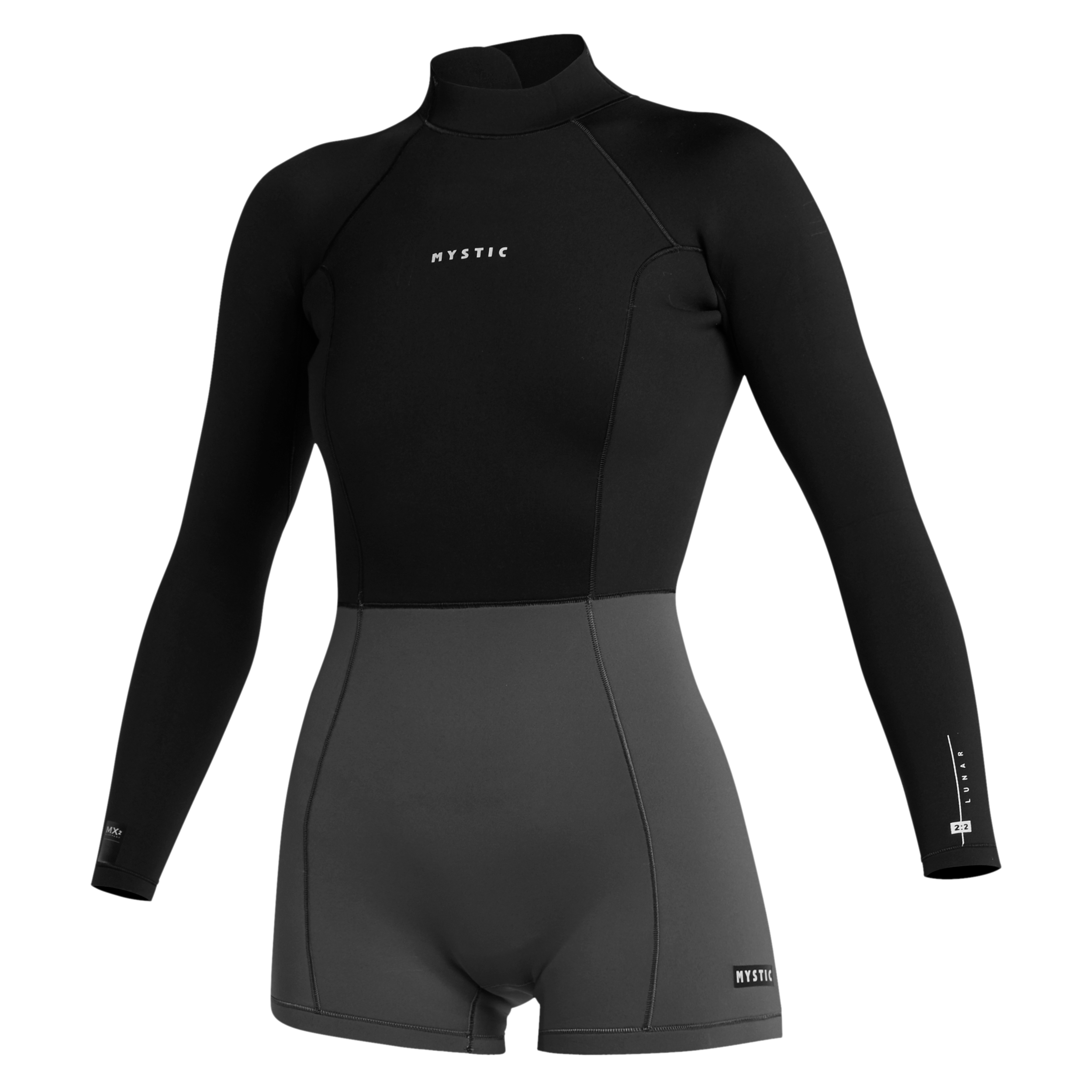 2024 Mystic Lunar Longarm Shorty 2/2mm Bzip Women