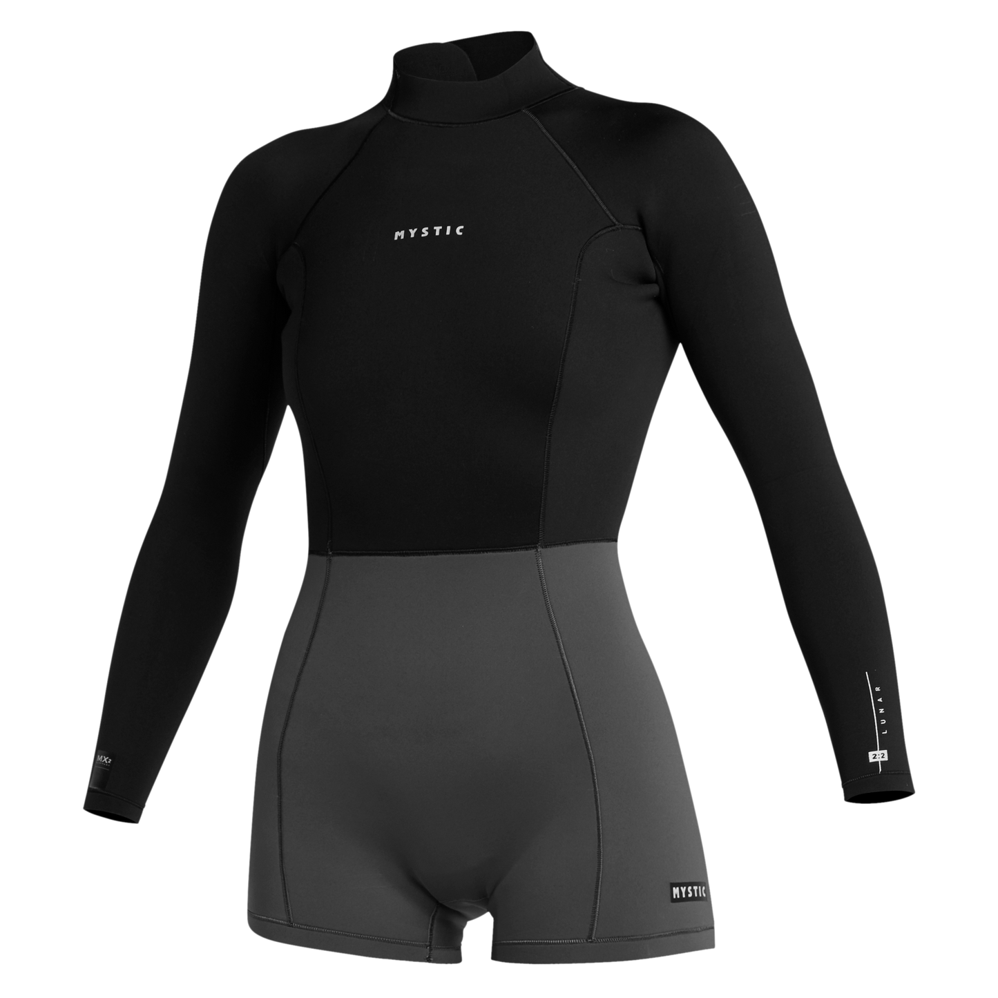 2024 Mystic Lunar Longarm Shorty 2/2mm Bzip Women