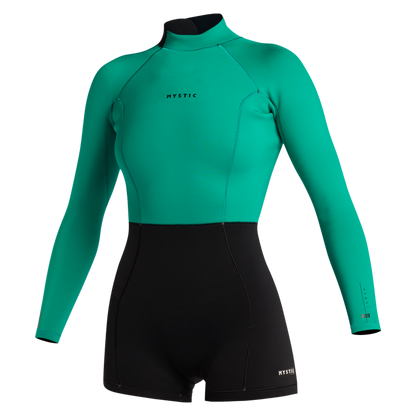 2024 Mystic Lunar Longarm Shorty 2/2mm Bzip Women