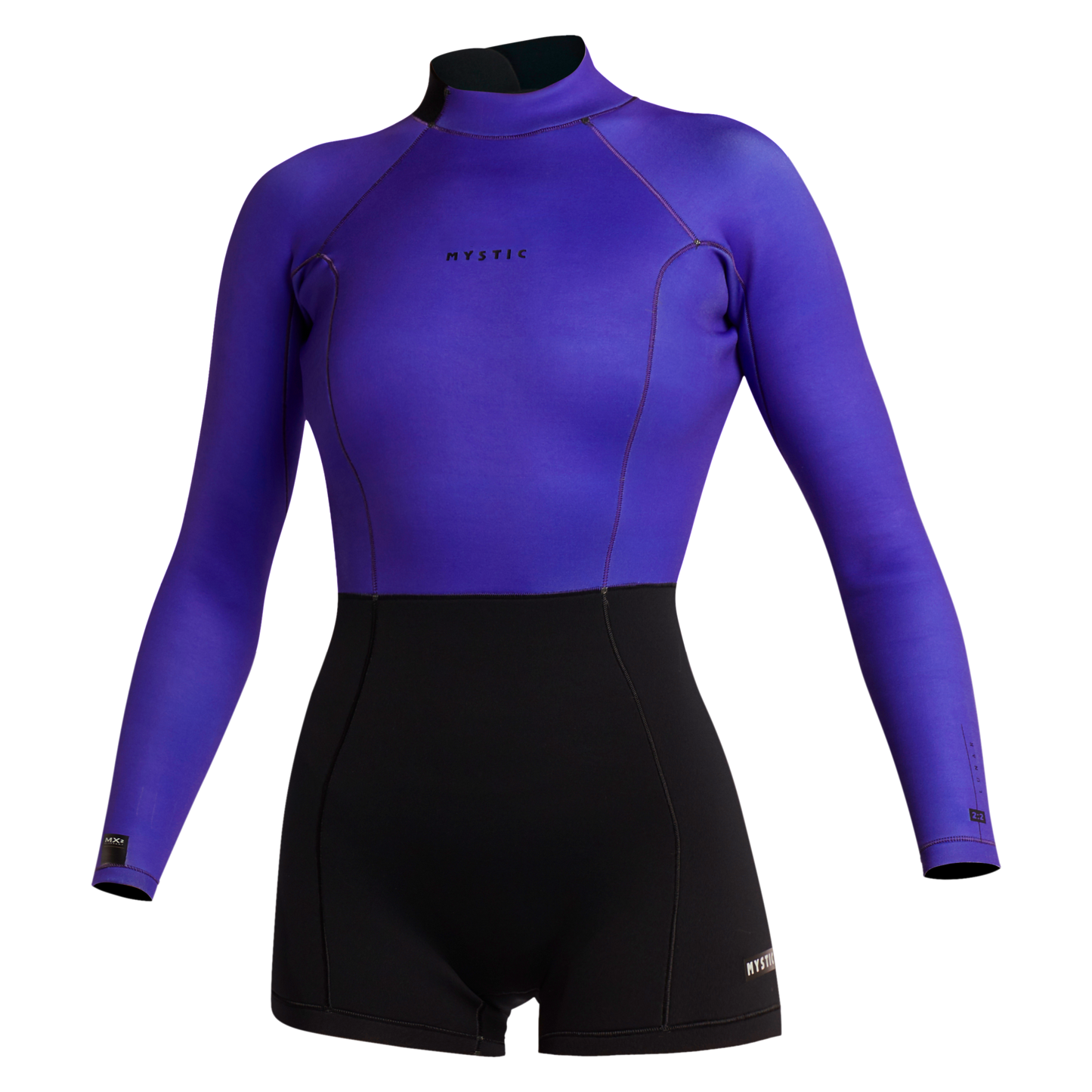 2024 Mystic Lunar Longarm Shorty 2/2mm Bzip Women