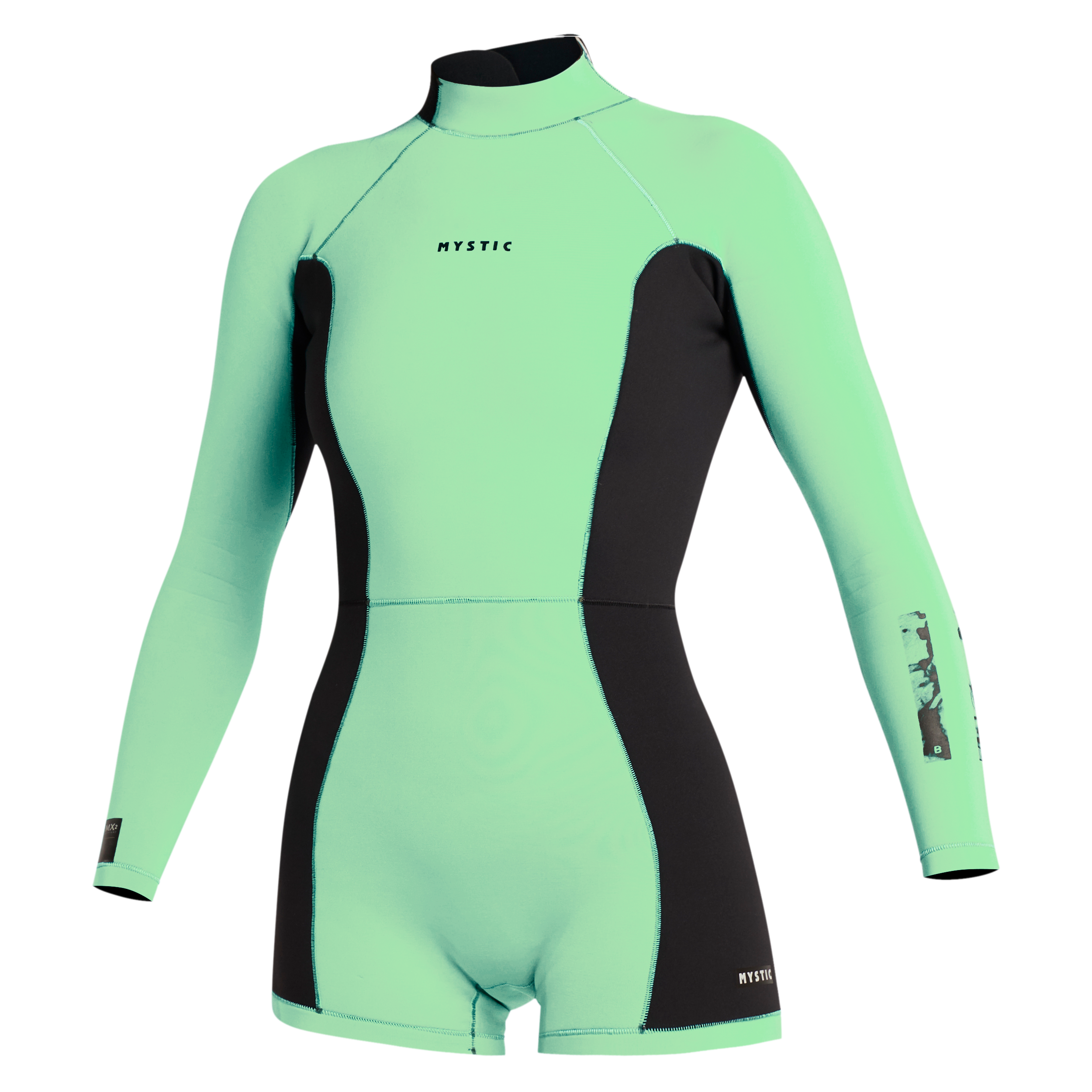 2024 Mystic Lunar BK Longarm Shorty 2/2mm Bzip Women