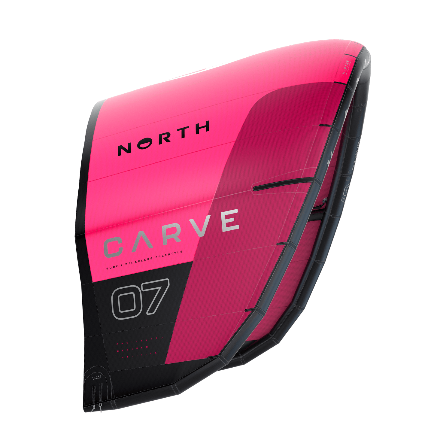 Cerf-volant North CARVE 2024 | Rouge rubis