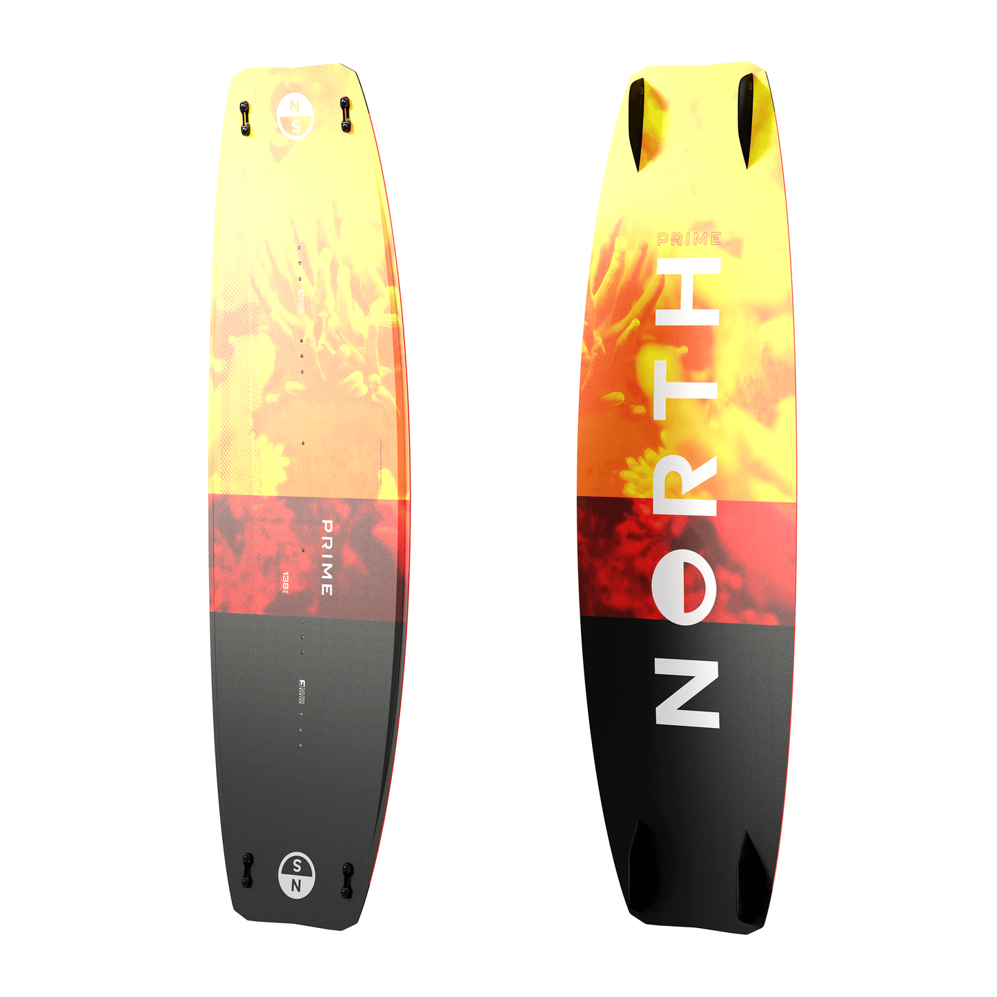 2024 North PRIME Twintip | Sunset Yellow