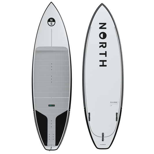 2024 North CHARGE PRO Kite Surfboard | White