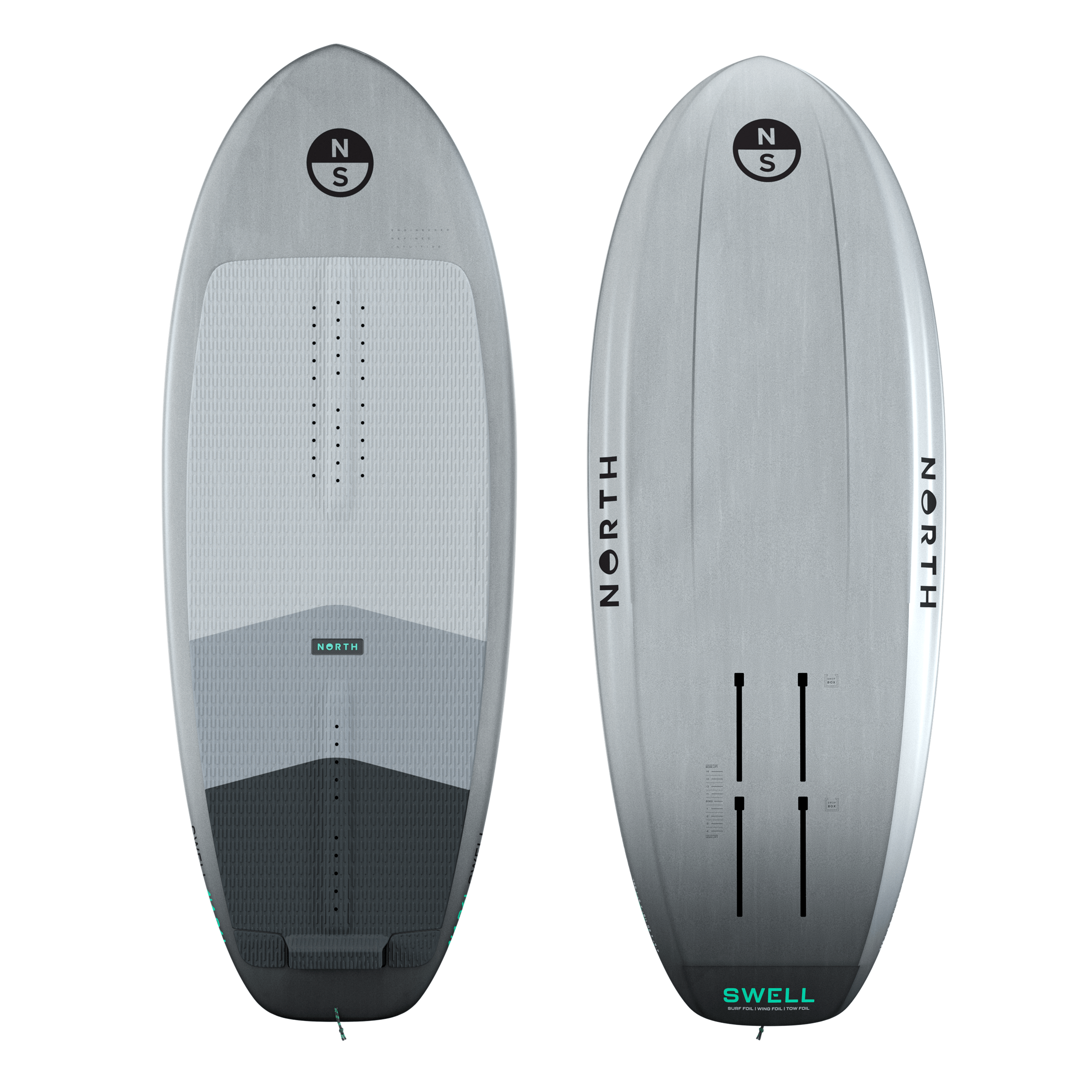 2024 North SWELL Wing Foilboard  | Titanium