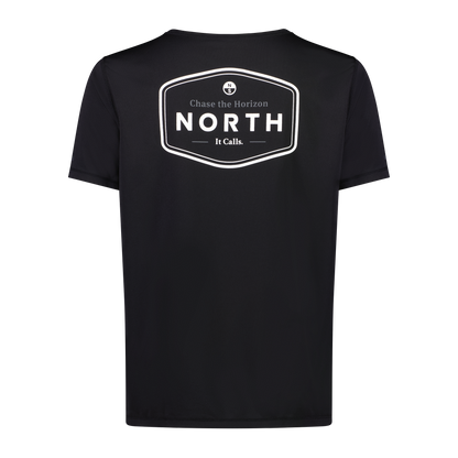 2024 North HORIZON Quick Dry S/S Tee | Caviar