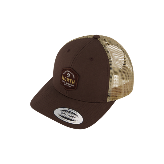 Casquette North SEEKER 2024 | Brun doré