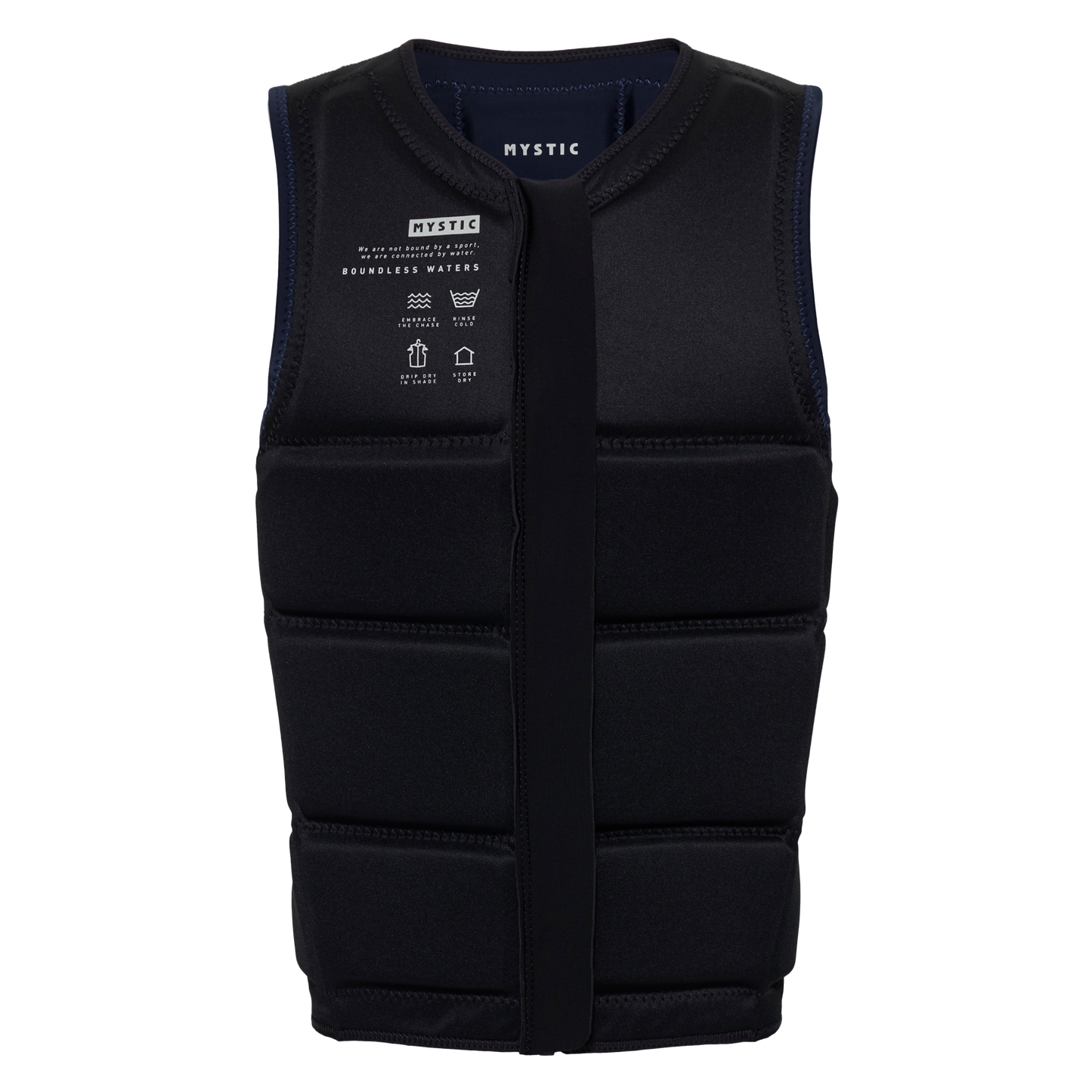 2024 Mystic Brand Impact Vest Fzip Wake