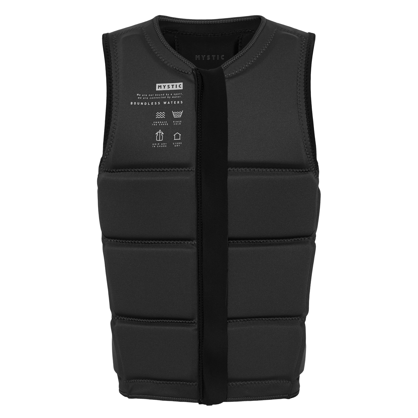 2024 Mystic Brand Impact Vest Fzip Wake