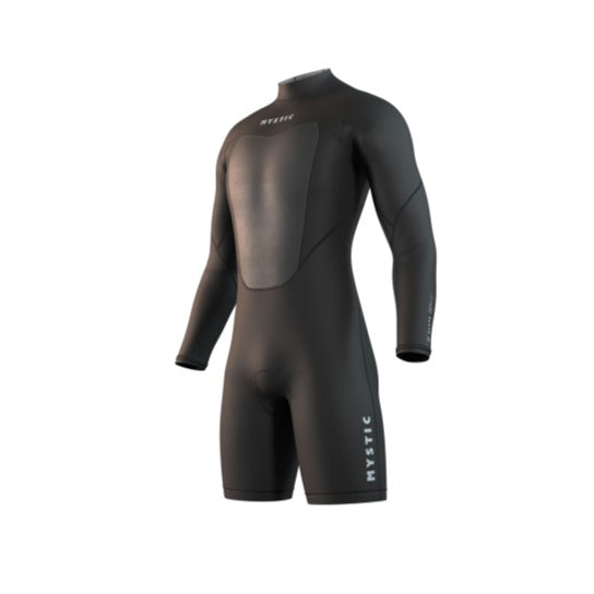 2024-25 Mystic Brand Longarm Shorty 3/2mm Bzip Flatlock