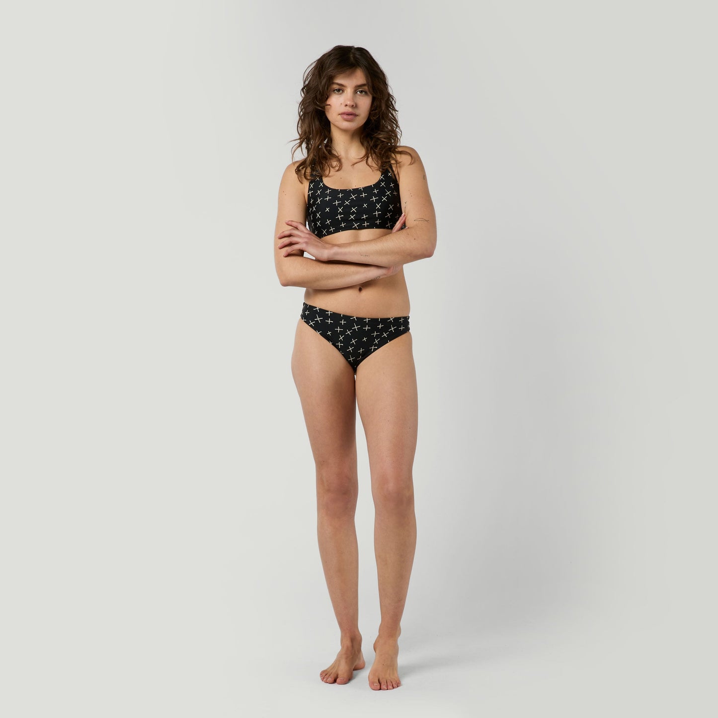 2024 Mystic Lana Cross Bikini Bottom