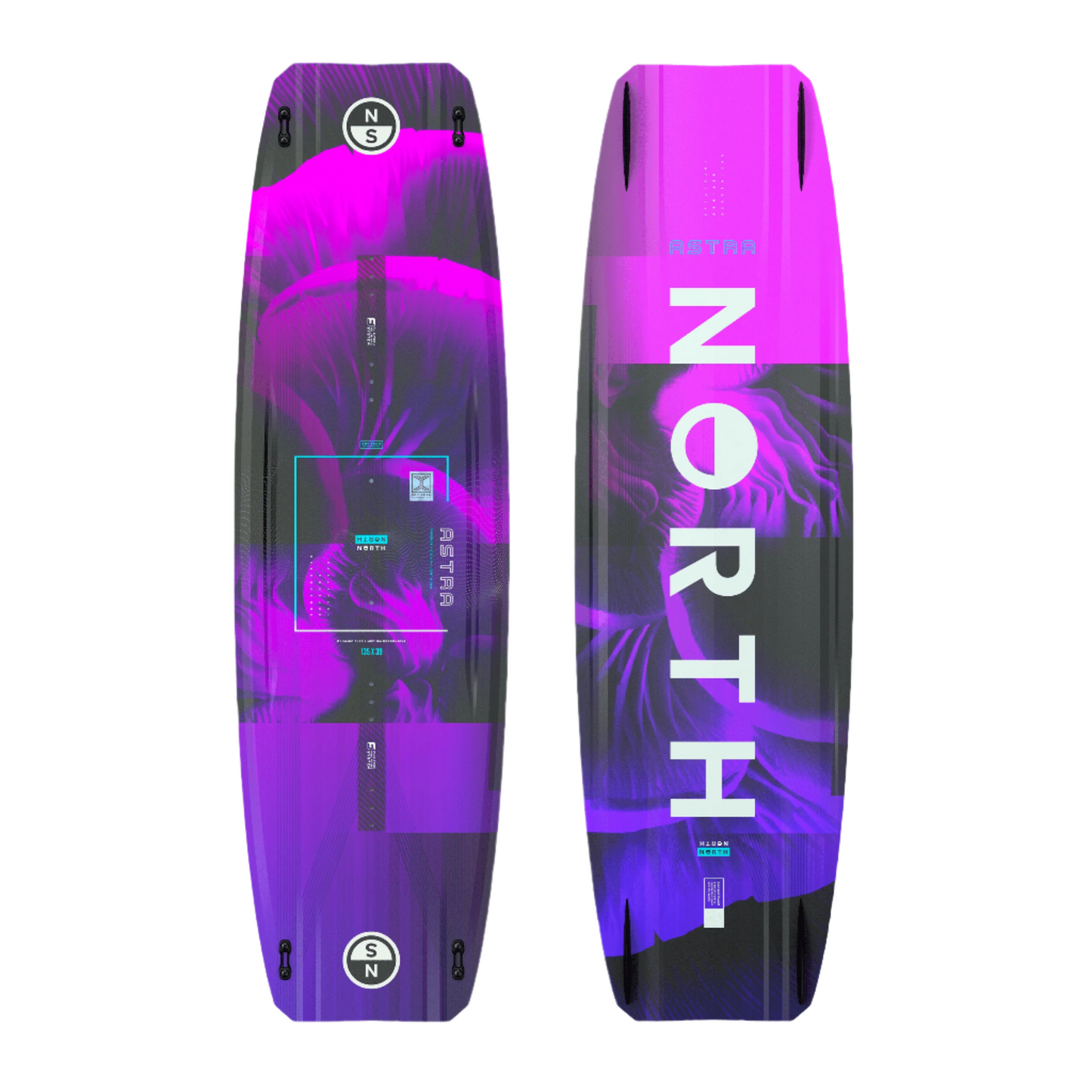 2025 North Astra Ladies Twintip Board