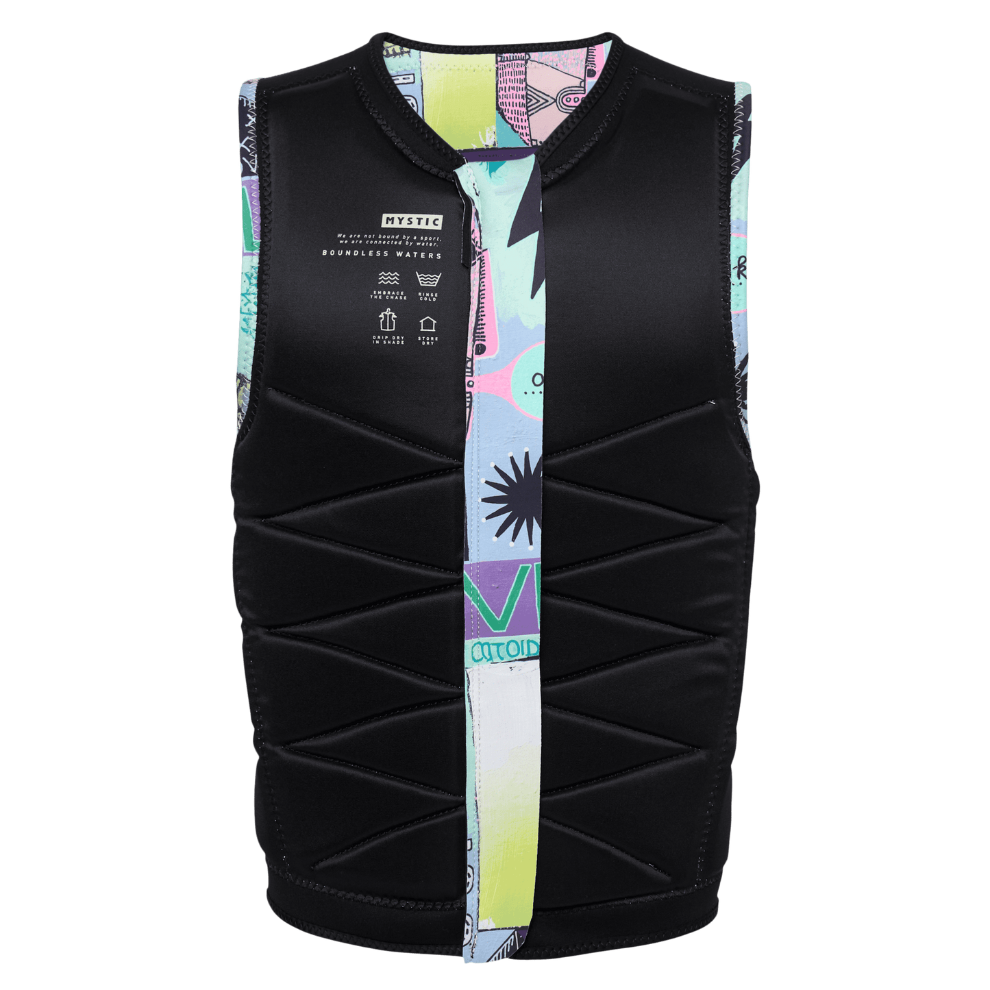 2024 Mystic Outlaw Impact Vest Fzip Wake